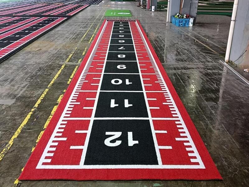 professional gym turf testing